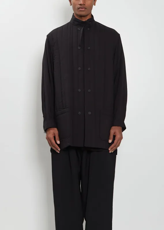 Double Front Padded Shirt sold by La Garconne