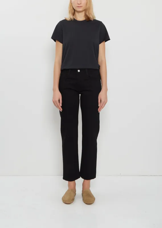 Paris 5-Pocket Jean — Black sold by La Garconne