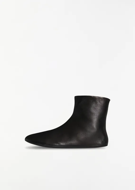Stella Leather Bootie sold by La Garconne