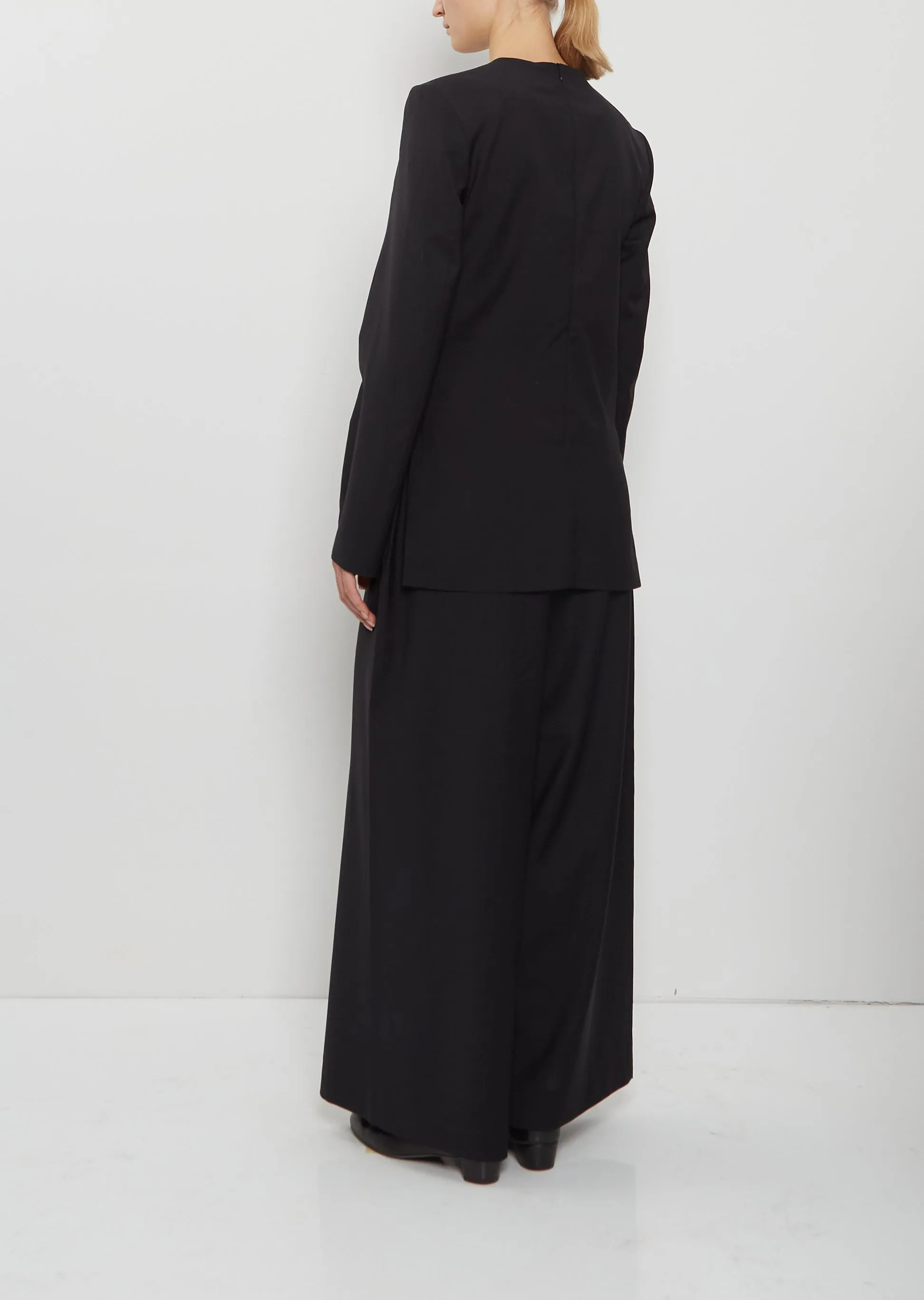 Tailored Dinner Wool Blouse sold by La Garconne product image thumbnail 3