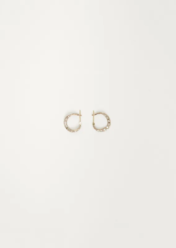Bijoux Melee Hoops made by La Garconne