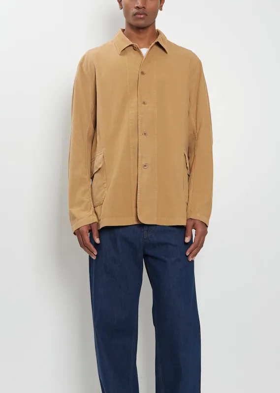 Robert Cotton Jacket — Camel sold by La Garconne