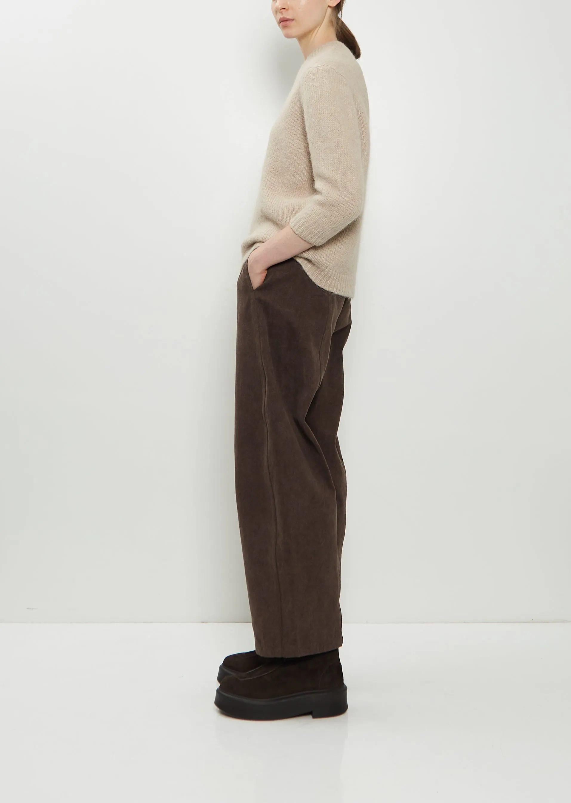 Loft Alpaca Cotton Crewneck Sweater — Antique sold by La Garconne product image thumbnail 2