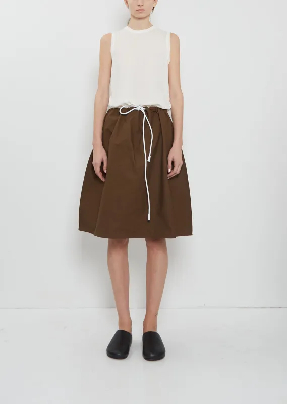 Tribal Dense Cotton Skirt sold by La Garconne