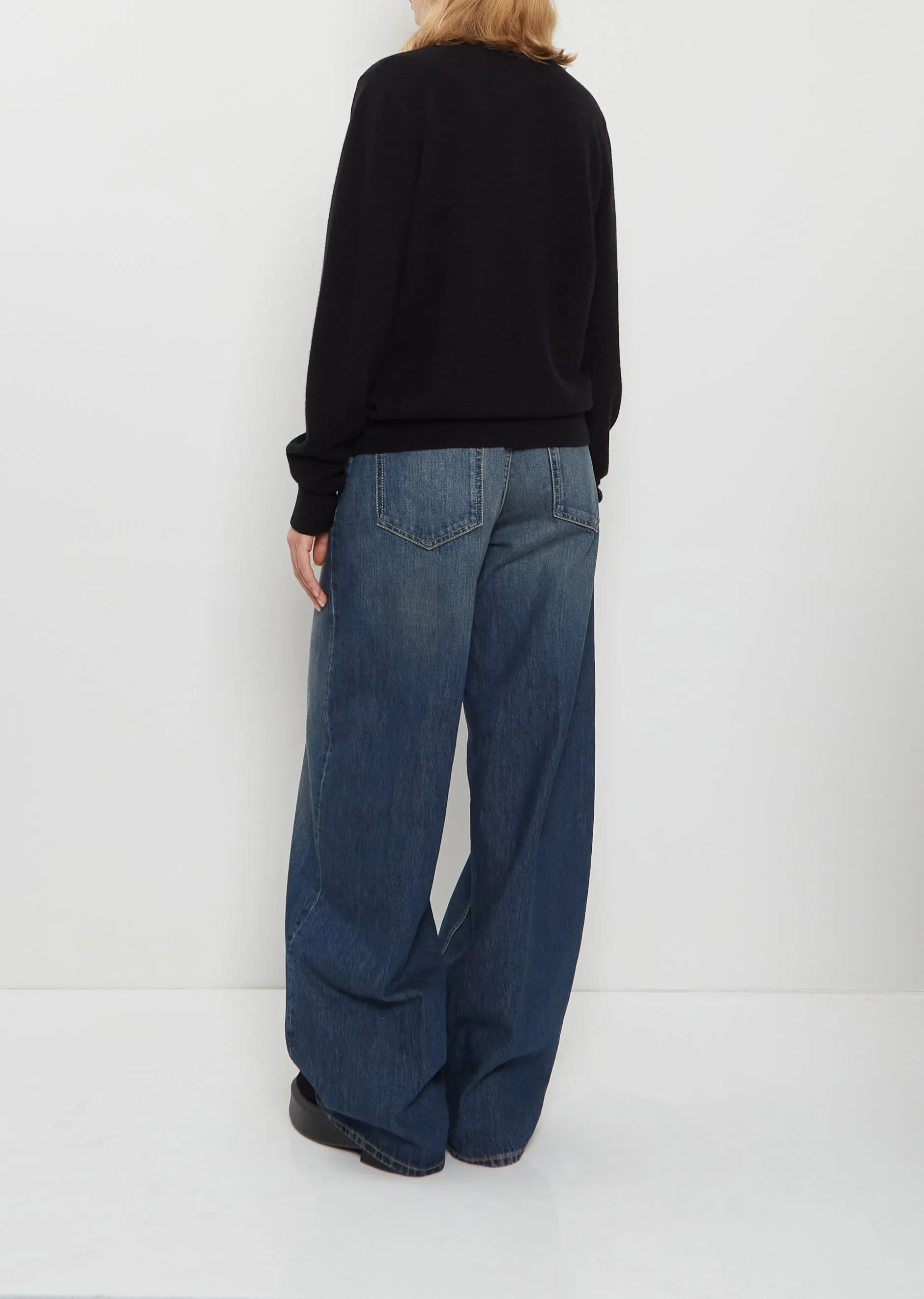 n°223 Be For Stretch Cashmere Sweater — Raven sold by La Garconne product image thumbnail 3