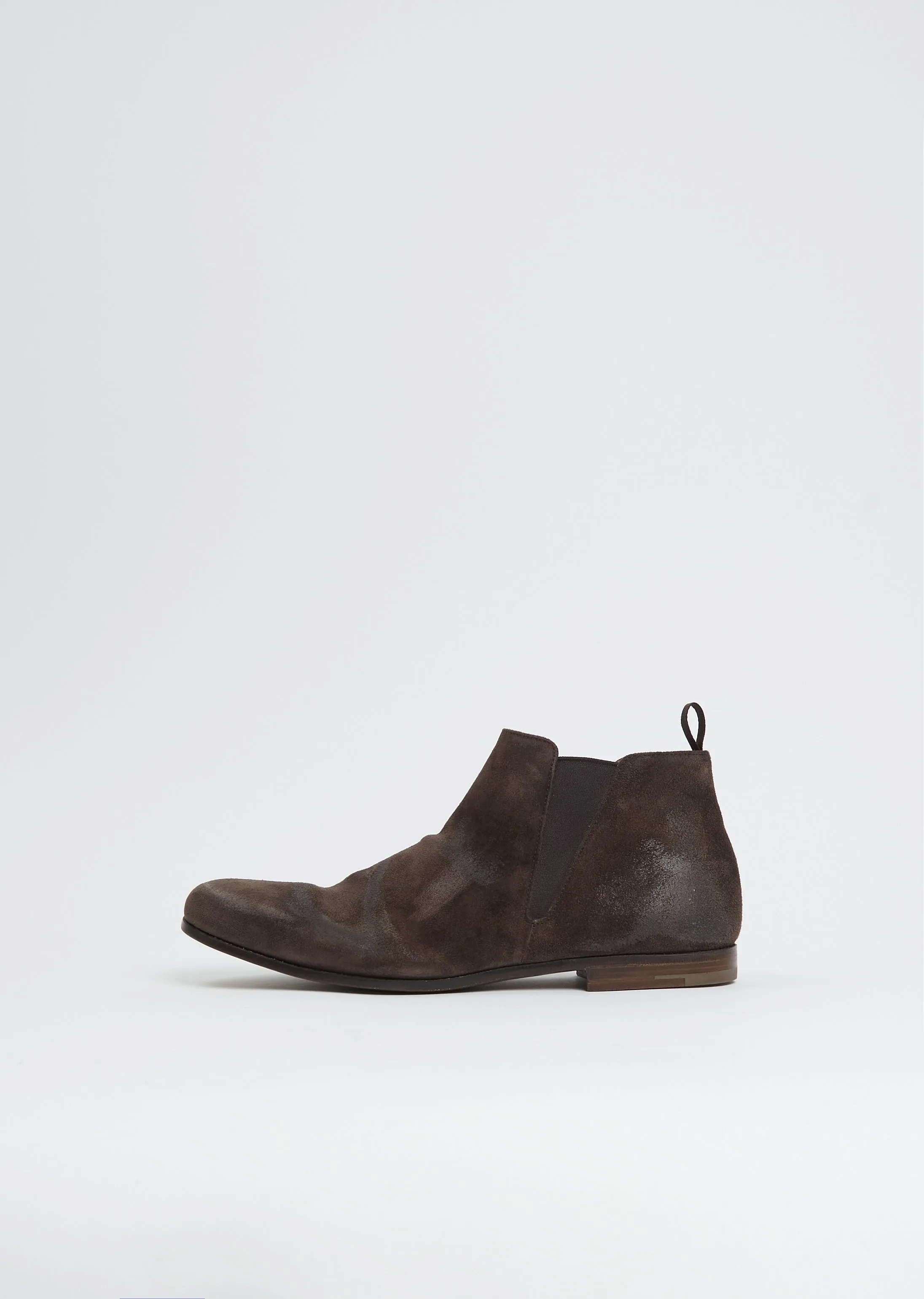 Reigate Distressed Suede Boot sold by La Garconne