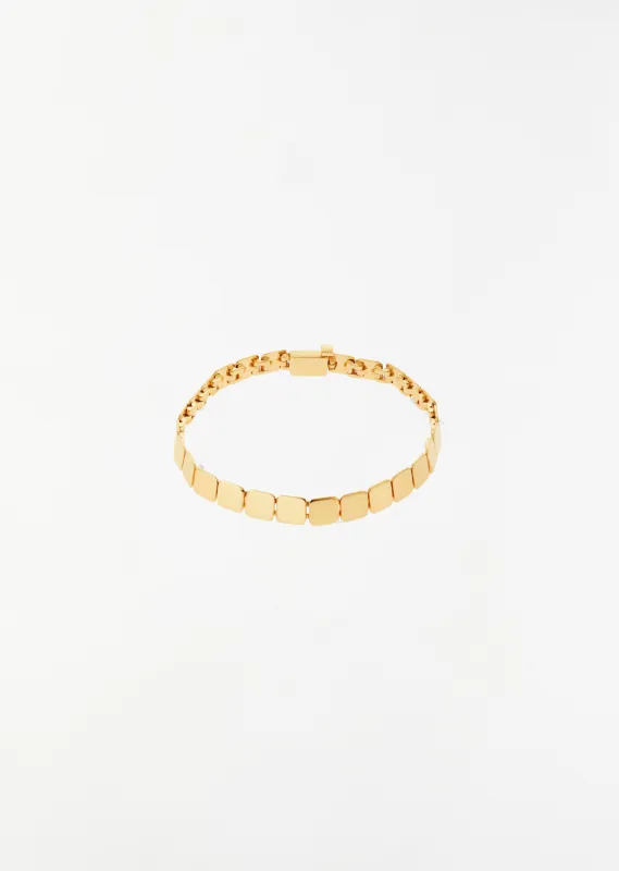Medium Tile Bracelet, 17cm sold by La Garconne