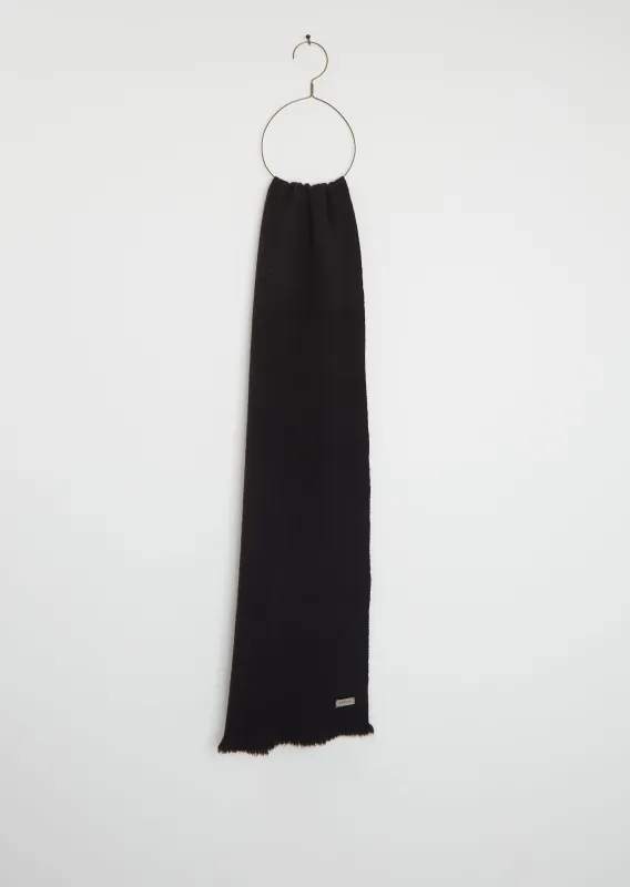 Nomad Classic Skinny Scarf — Black sold by La Garconne