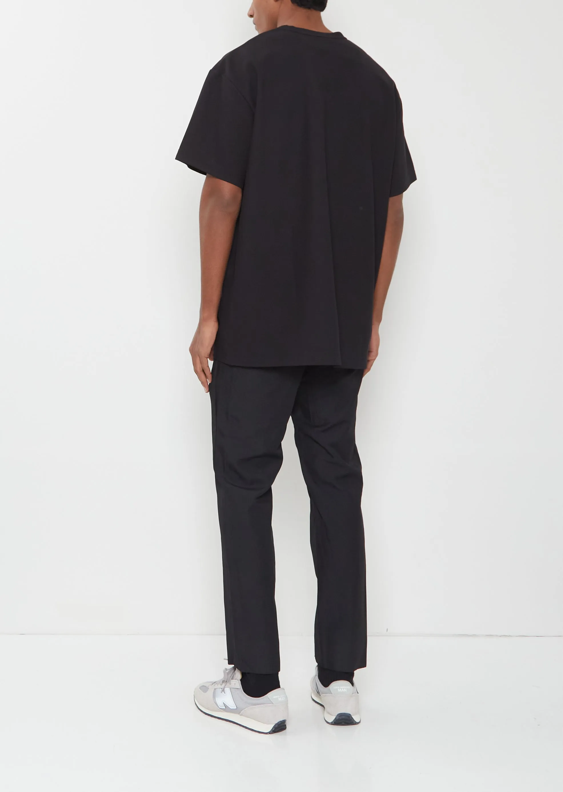 Cotton T-Shirt — Black sold by La Garconne product image thumbnail 3