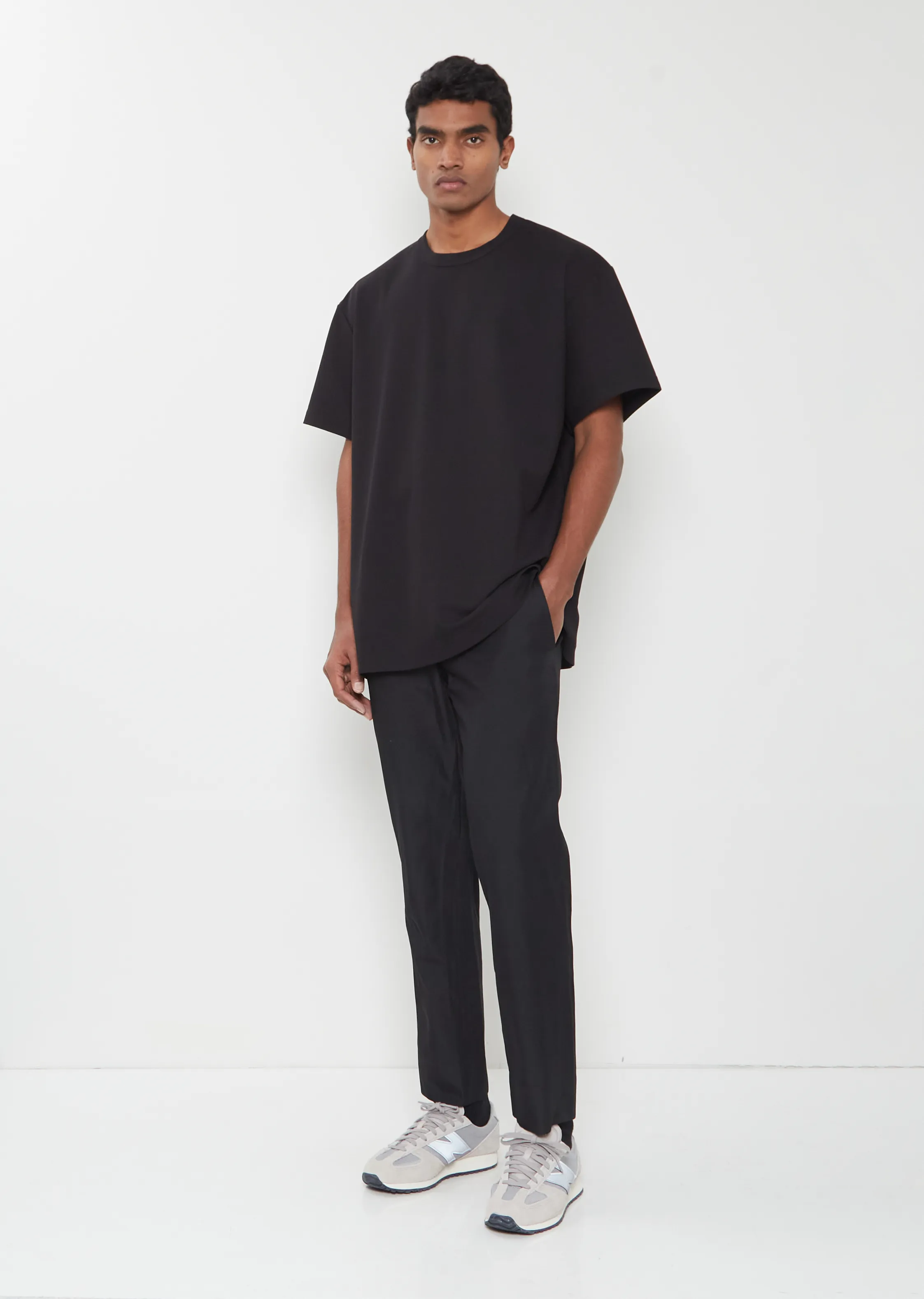 Cotton T-Shirt — Black sold by La Garconne product image thumbnail 4