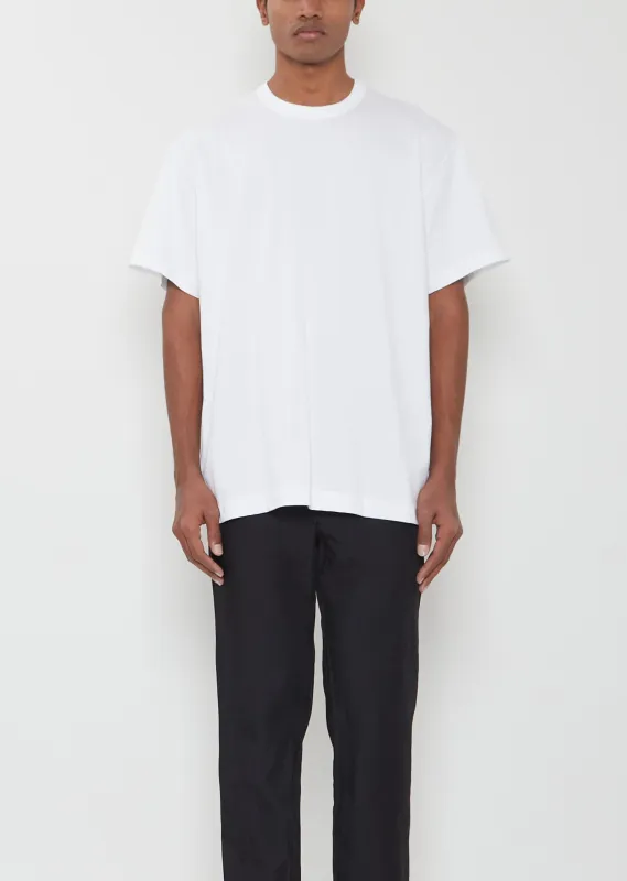 Cotton T-Shirt — White sold by La Garconne