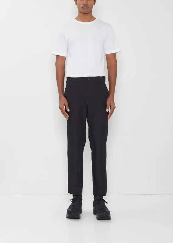 Tapered Twill Pants made by Comme des Garcons