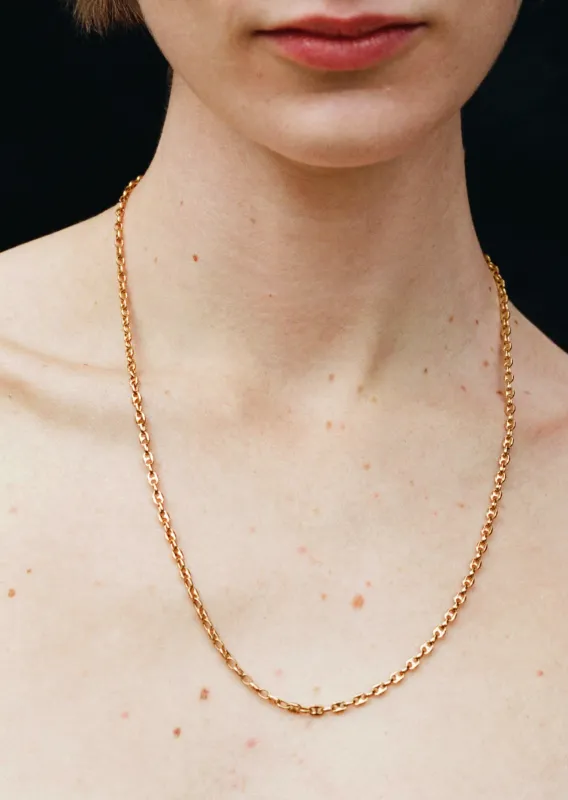Long Classic Delicate Gold Chain sold by La Garconne