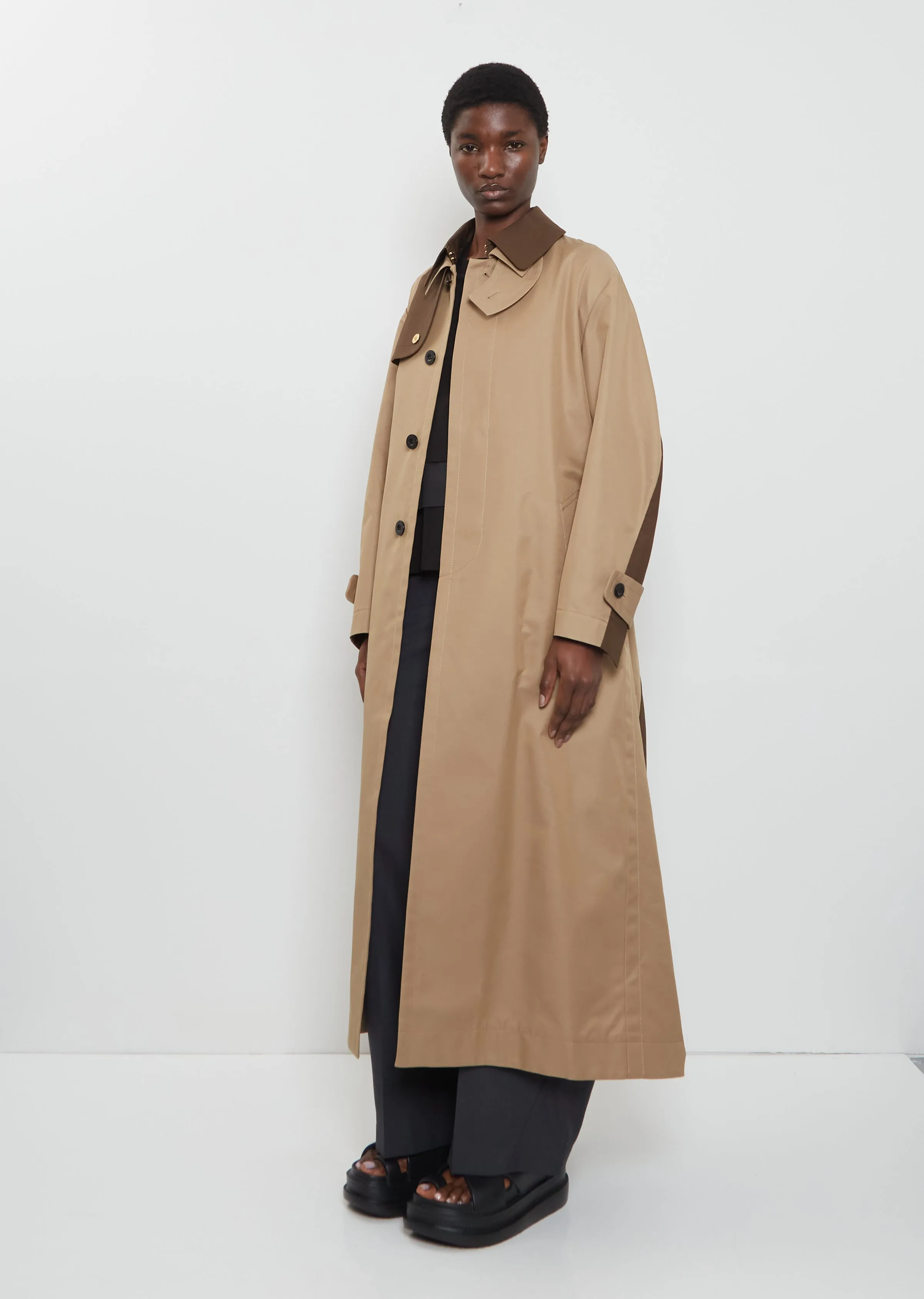 Cotton Gabardine Trench Coat sold by La Garconne product image thumbnail 4