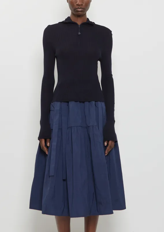 Belma Merino Wool Hoodie Sweater sold by La Garconne