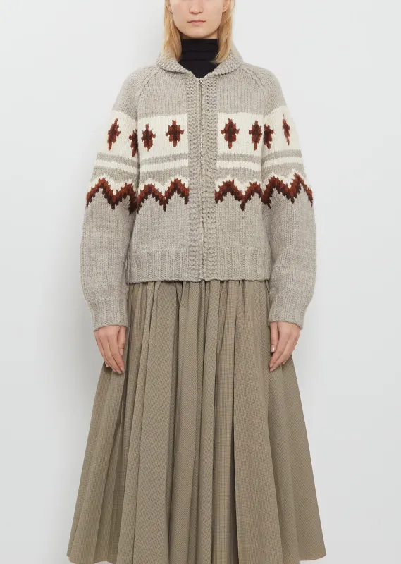 Andes Wool Sweater sold by La Garconne