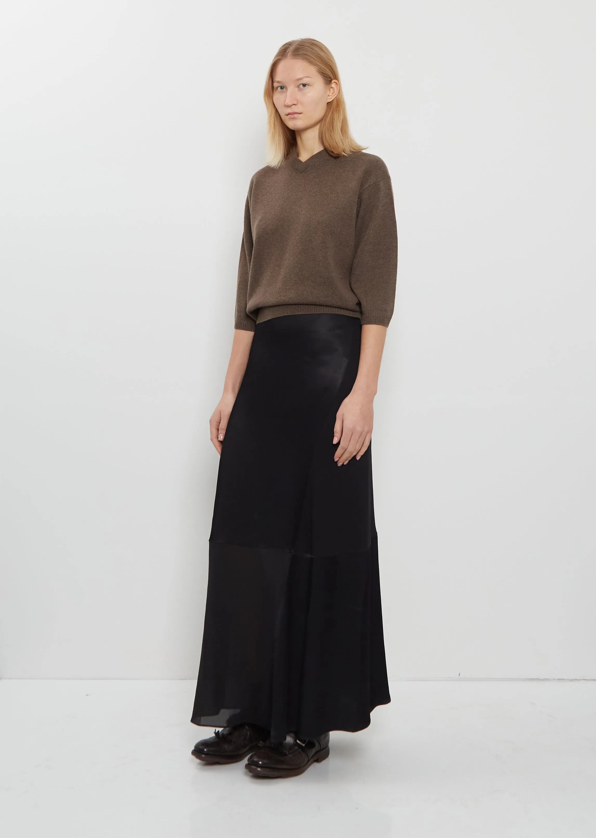 Long Patchwork Skirt sold by La Garconne product image thumbnail 4