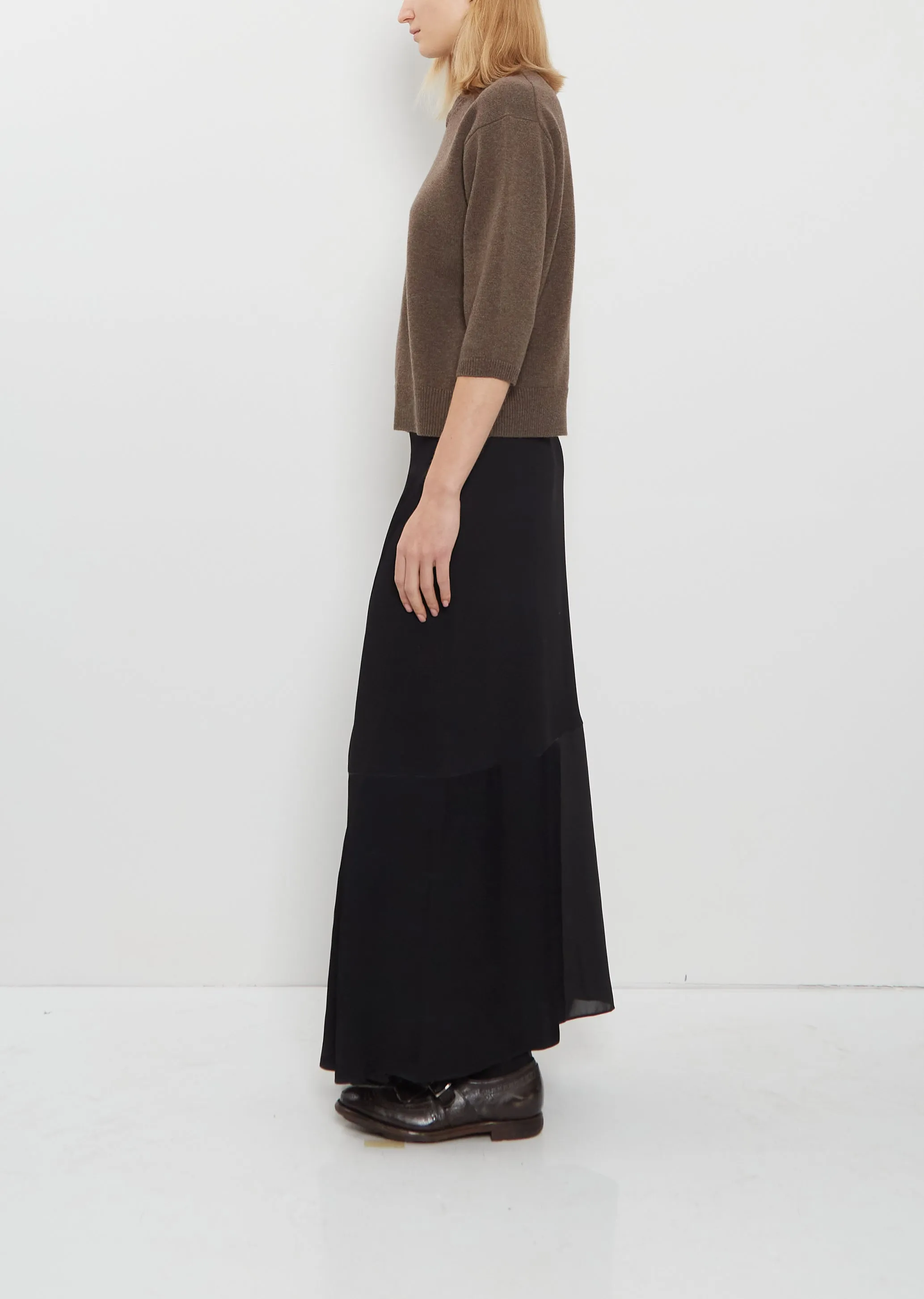 Long Patchwork Skirt sold by La Garconne product image thumbnail 2