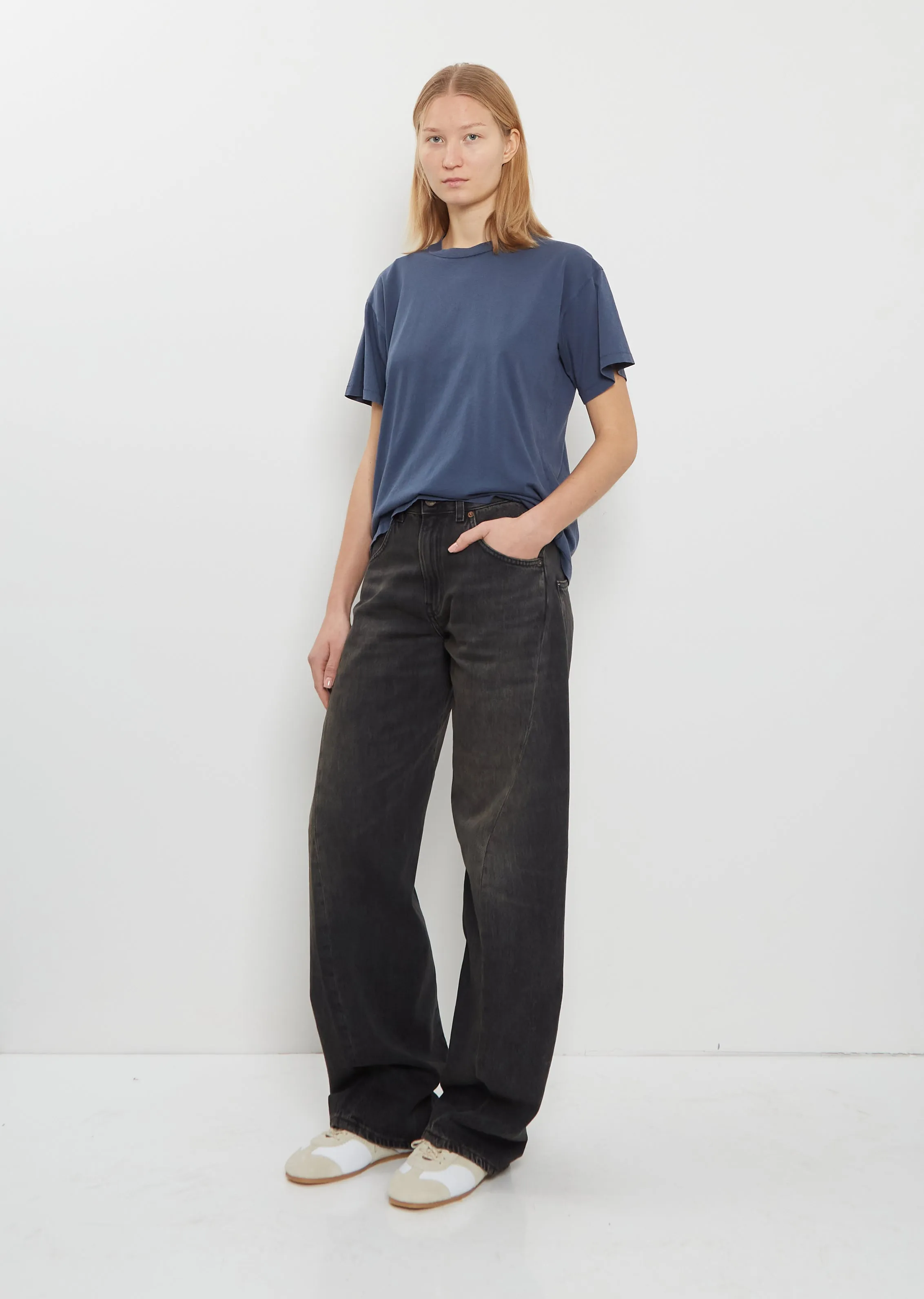 Big Twisted Seam Cotton Jean sold by La Garconne product image thumbnail 4