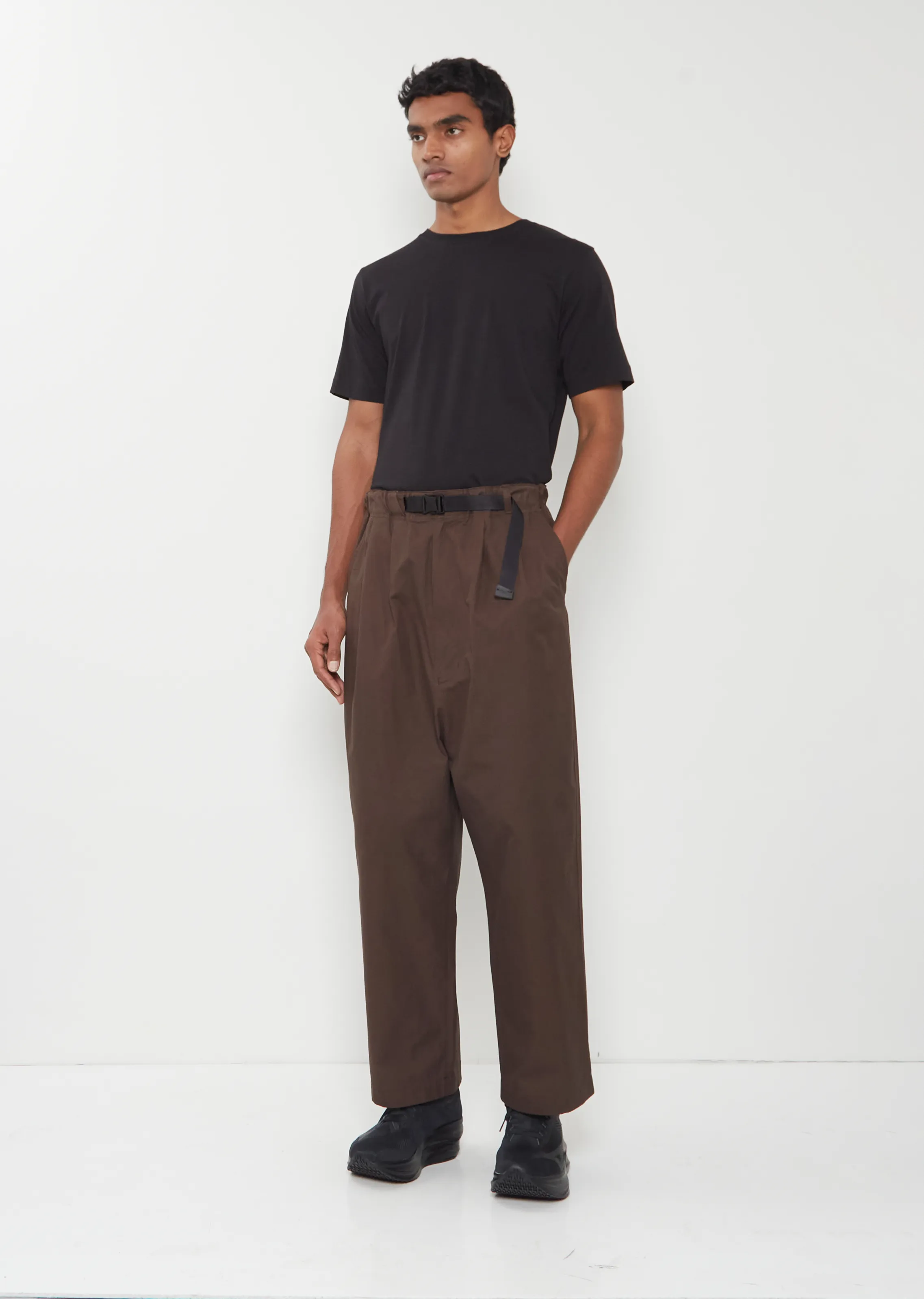 Release Buckle Belt Cotton Pants sold by La Garconne product image thumbnail 4