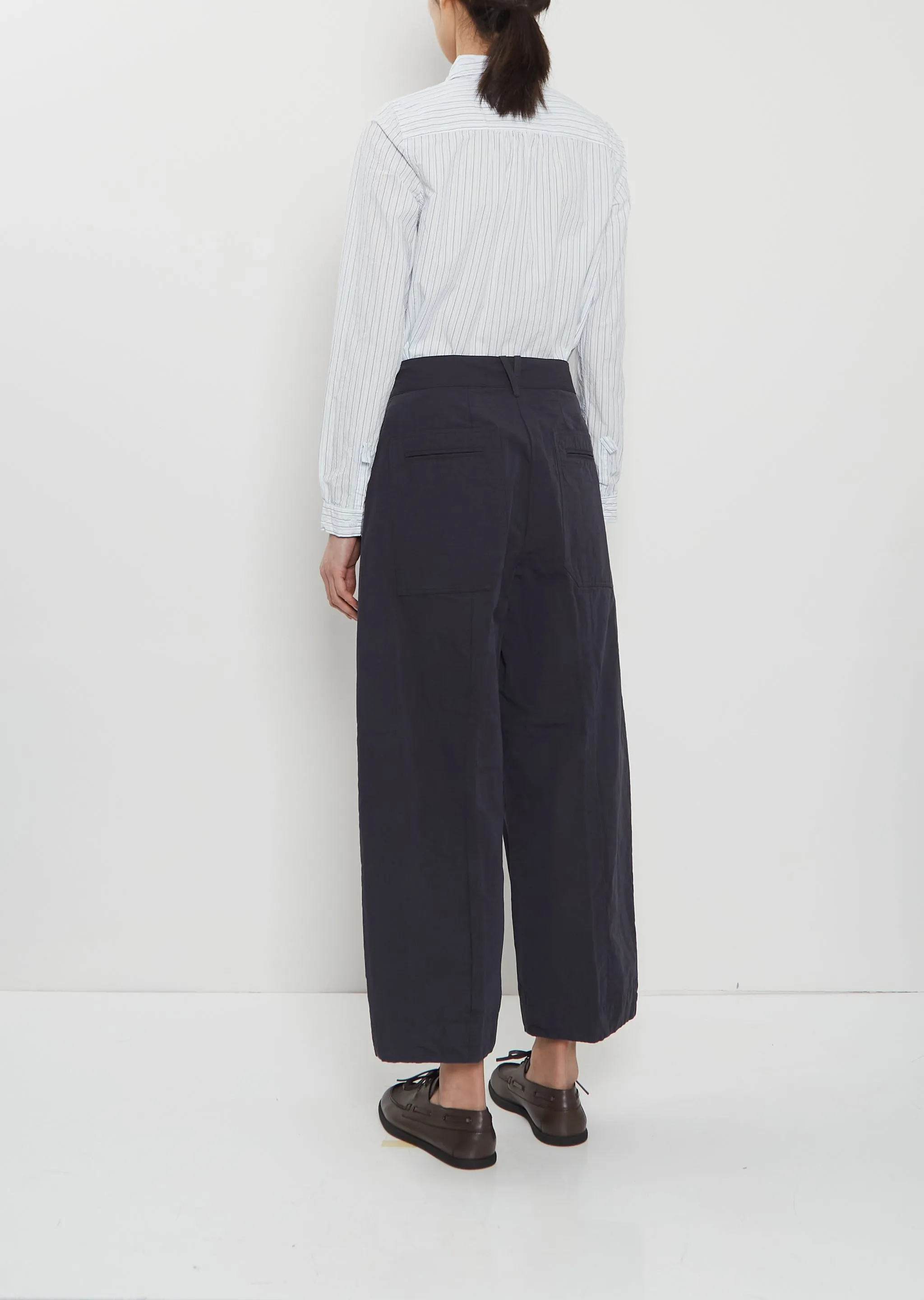 Sandra Cotton Linen Pants — Night sold by La Garconne product image thumbnail 3