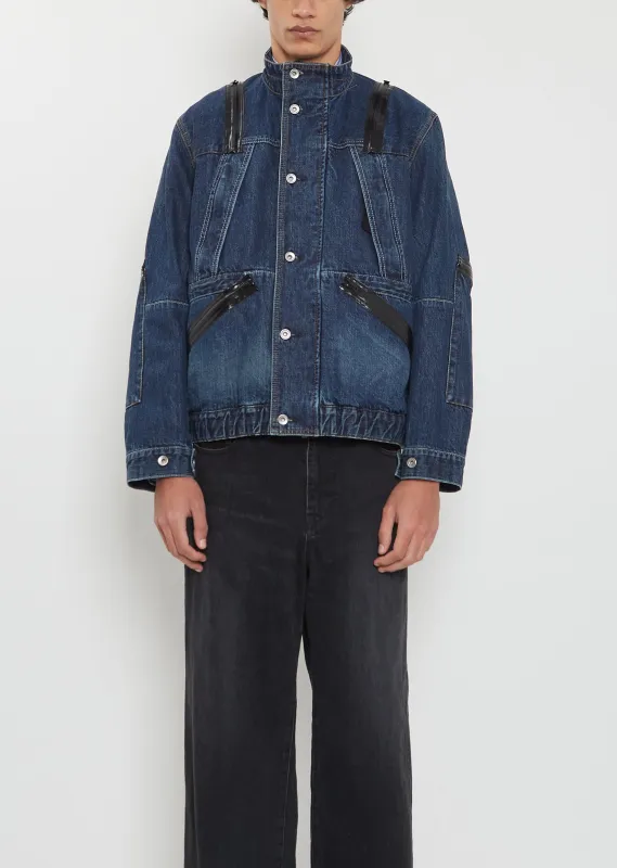 Cotton Denim Blouson sold by La Garconne