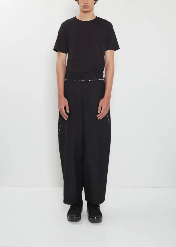 Double Wool Blend Pants sold by La Garconne