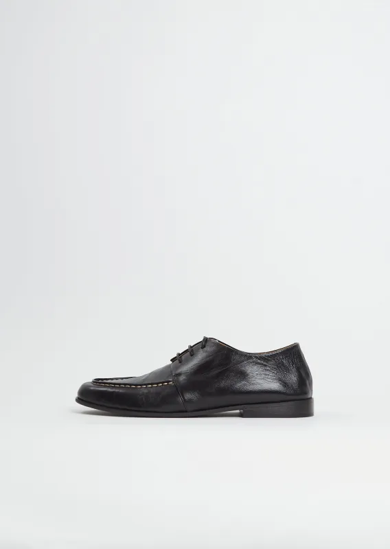 Mobasso Leather Lace-Up Derby sold by La Garconne