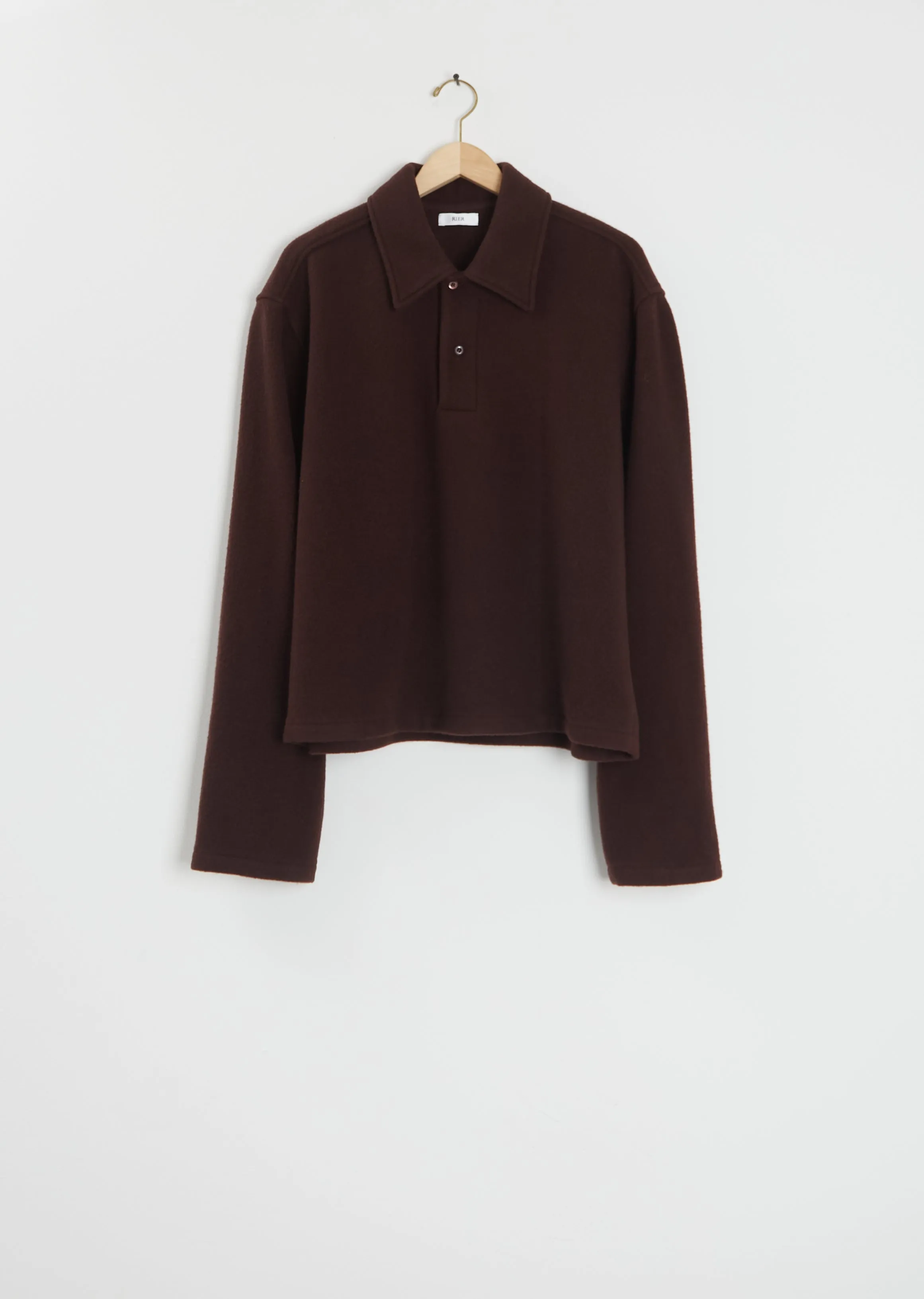 Wool Fleece Polo — Tanin sold by La Garconne product image thumbnail 5