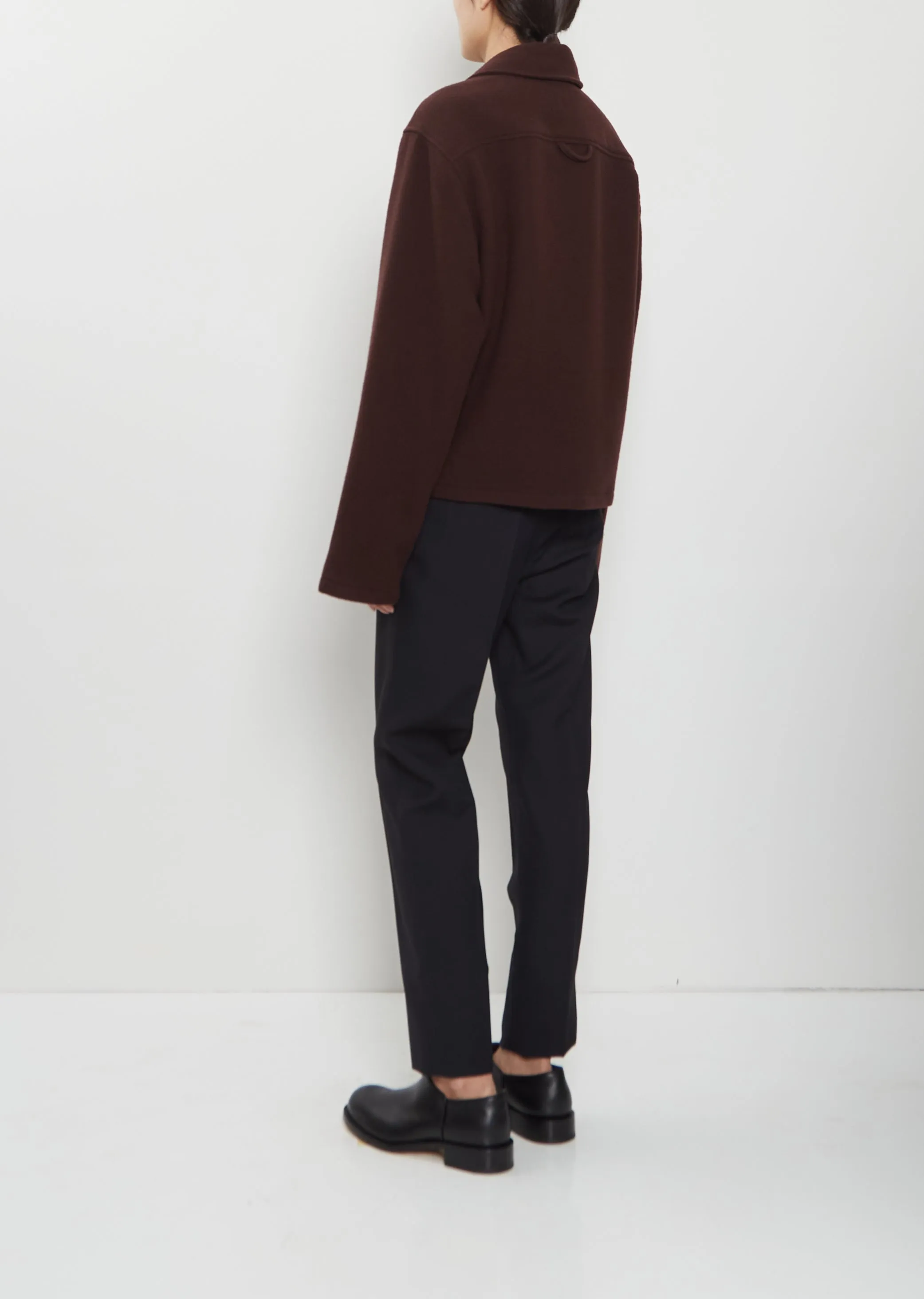 Wool Fleece Polo — Tanin sold by La Garconne product image thumbnail 3