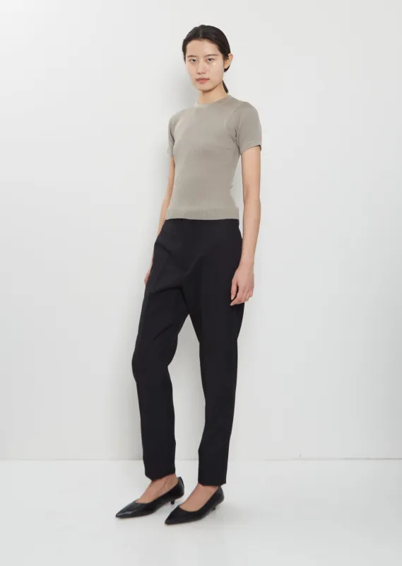 Short Sleeve Silk T-Shirt made by Rier