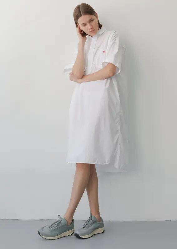 Track 80 Suede & Paneled Fabric — Sage sold by La Garconne