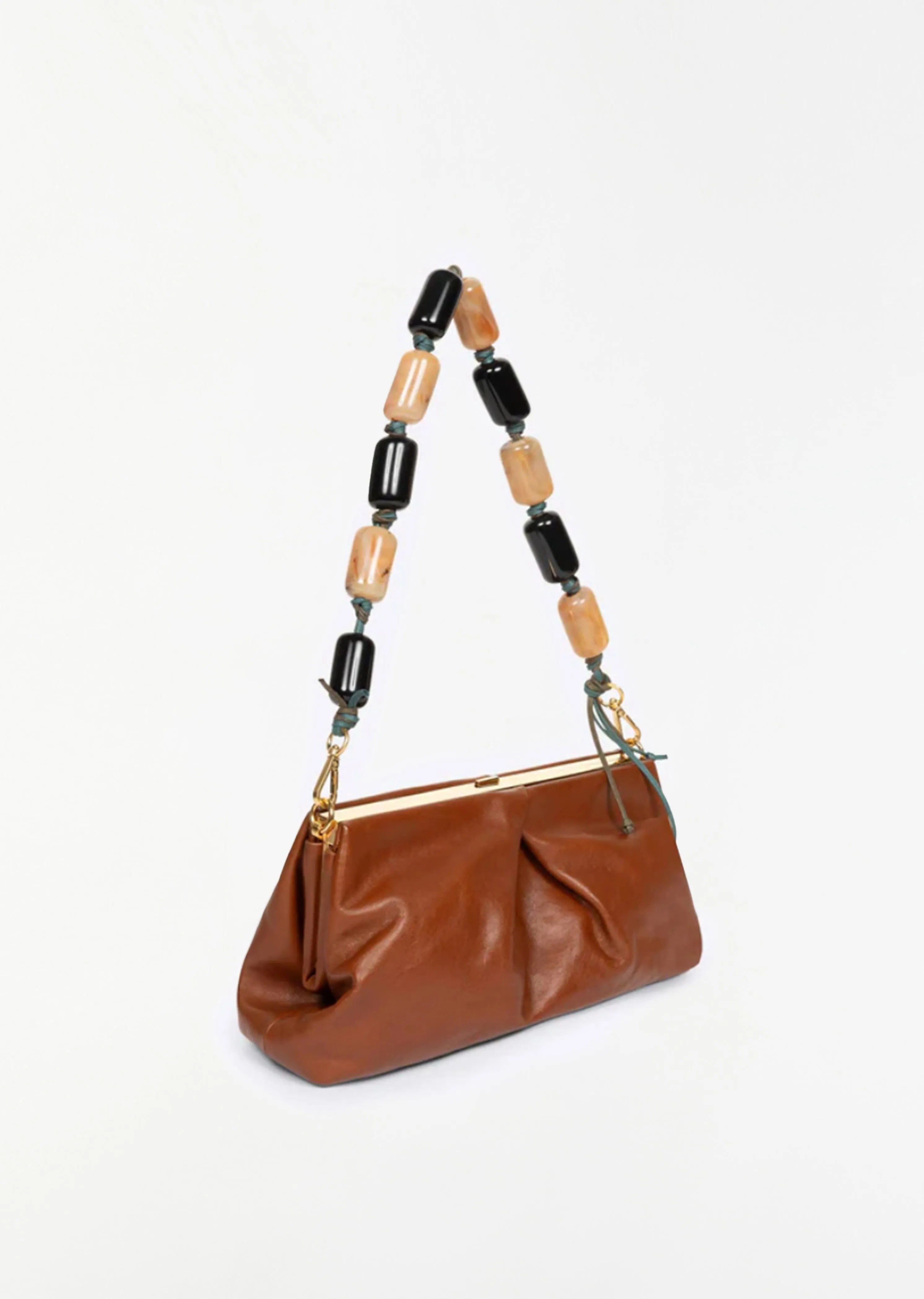 Folded Leather Crisp Bag sold by La Garconne product image thumbnail 2