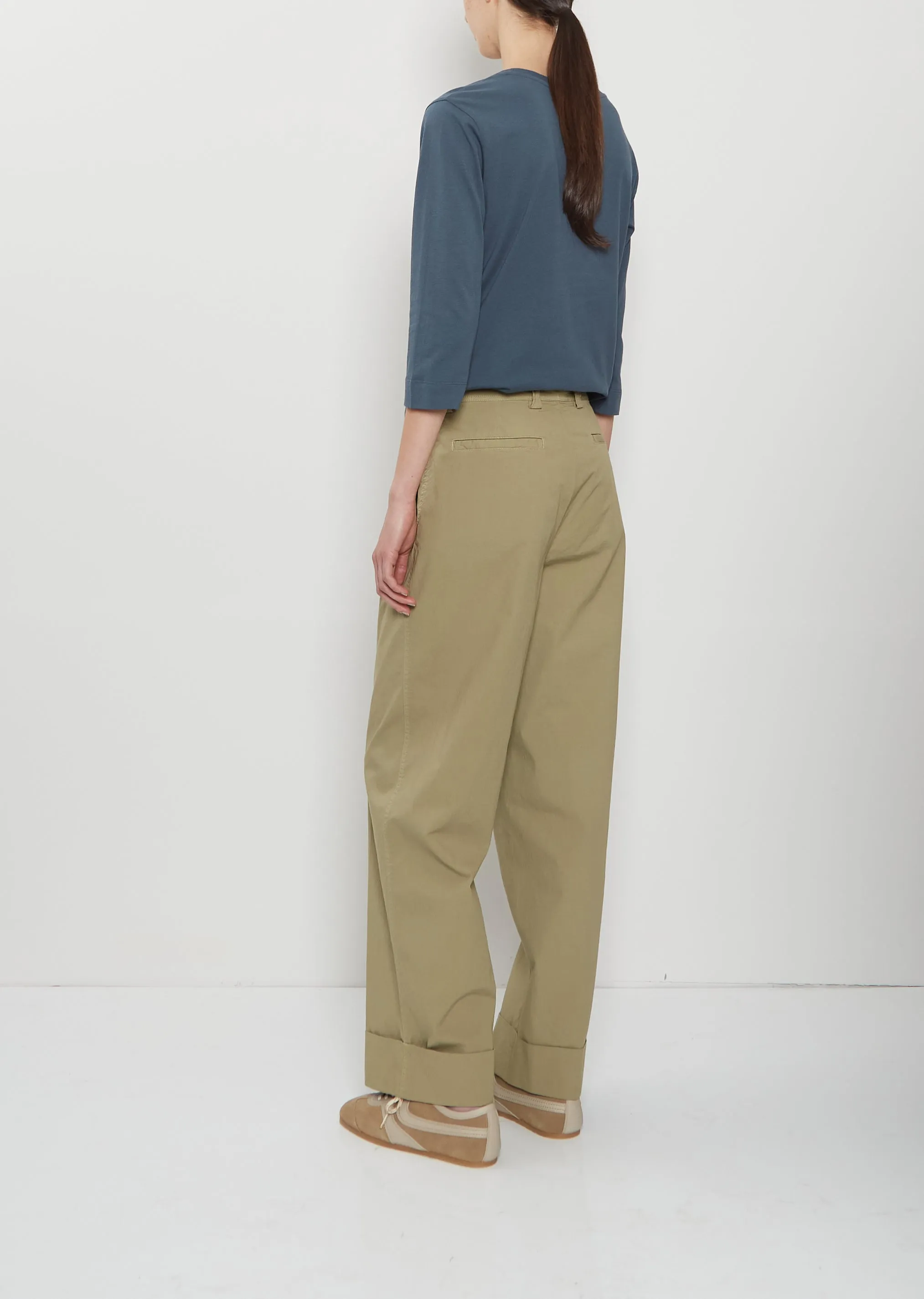 Pakora Cotton Pants — Cement sold by La Garconne product image thumbnail 3