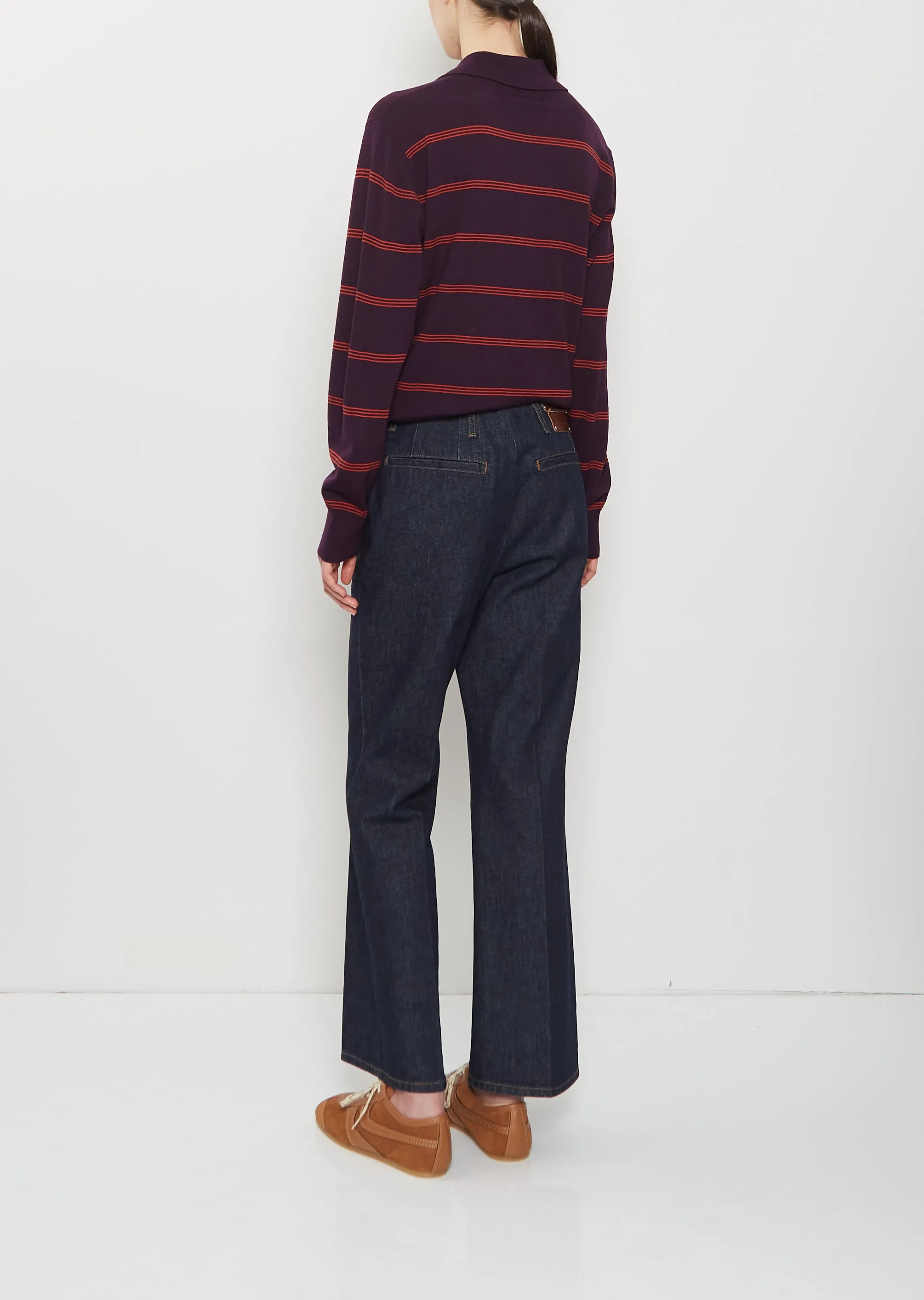 Paloma Cotton Denim Pants sold by La Garconne product image thumbnail 3