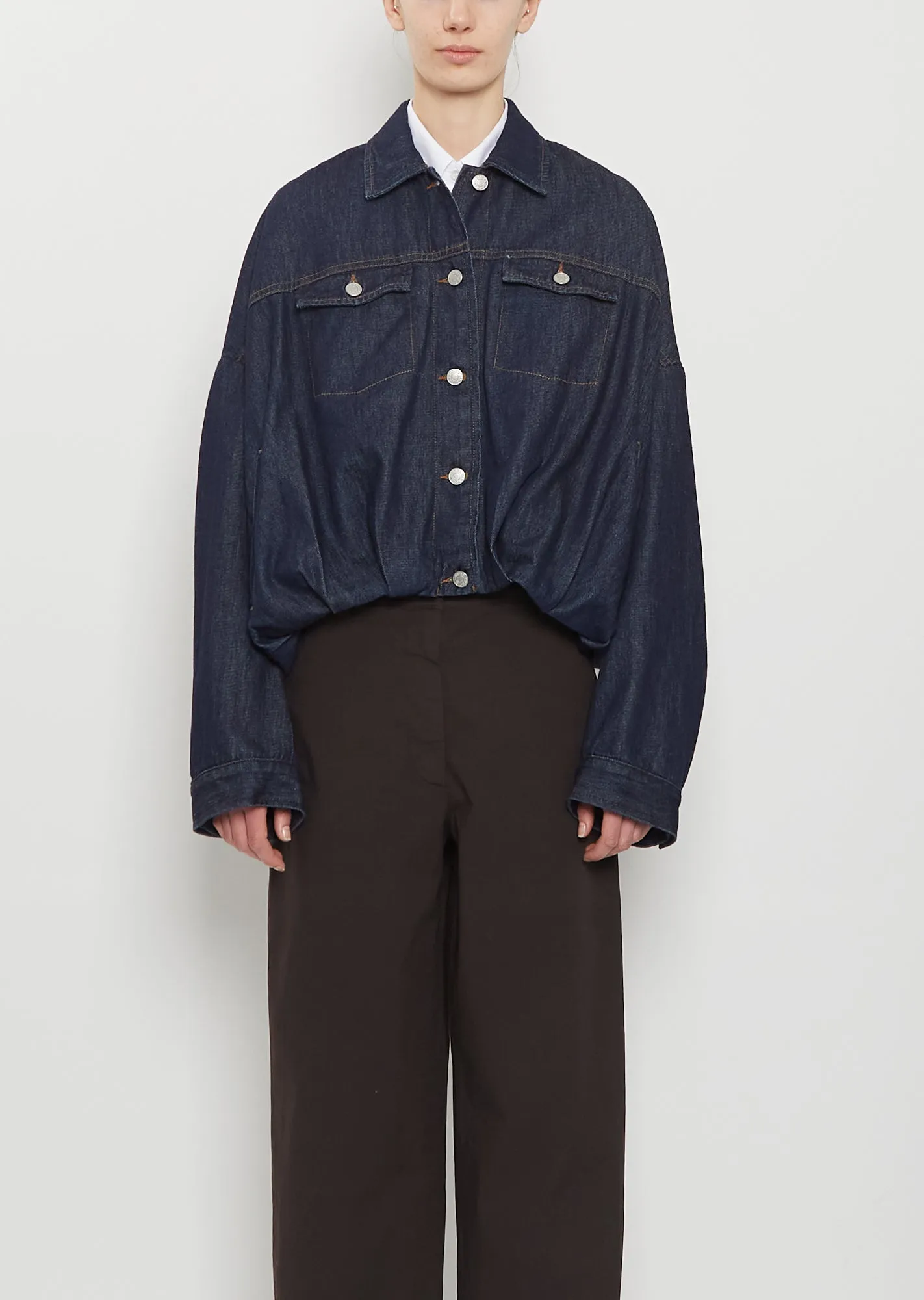 Vesto Cotton Denim Jacket sold by La Garconne