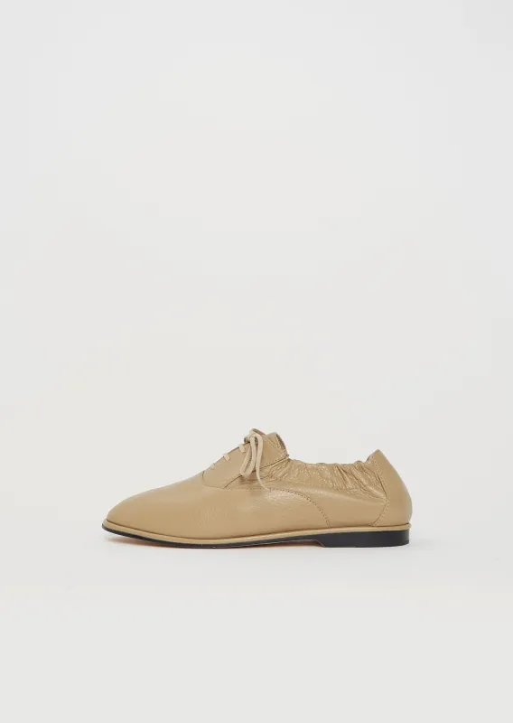 Soft Banded Leather Oxford made by Lauren Manoogian