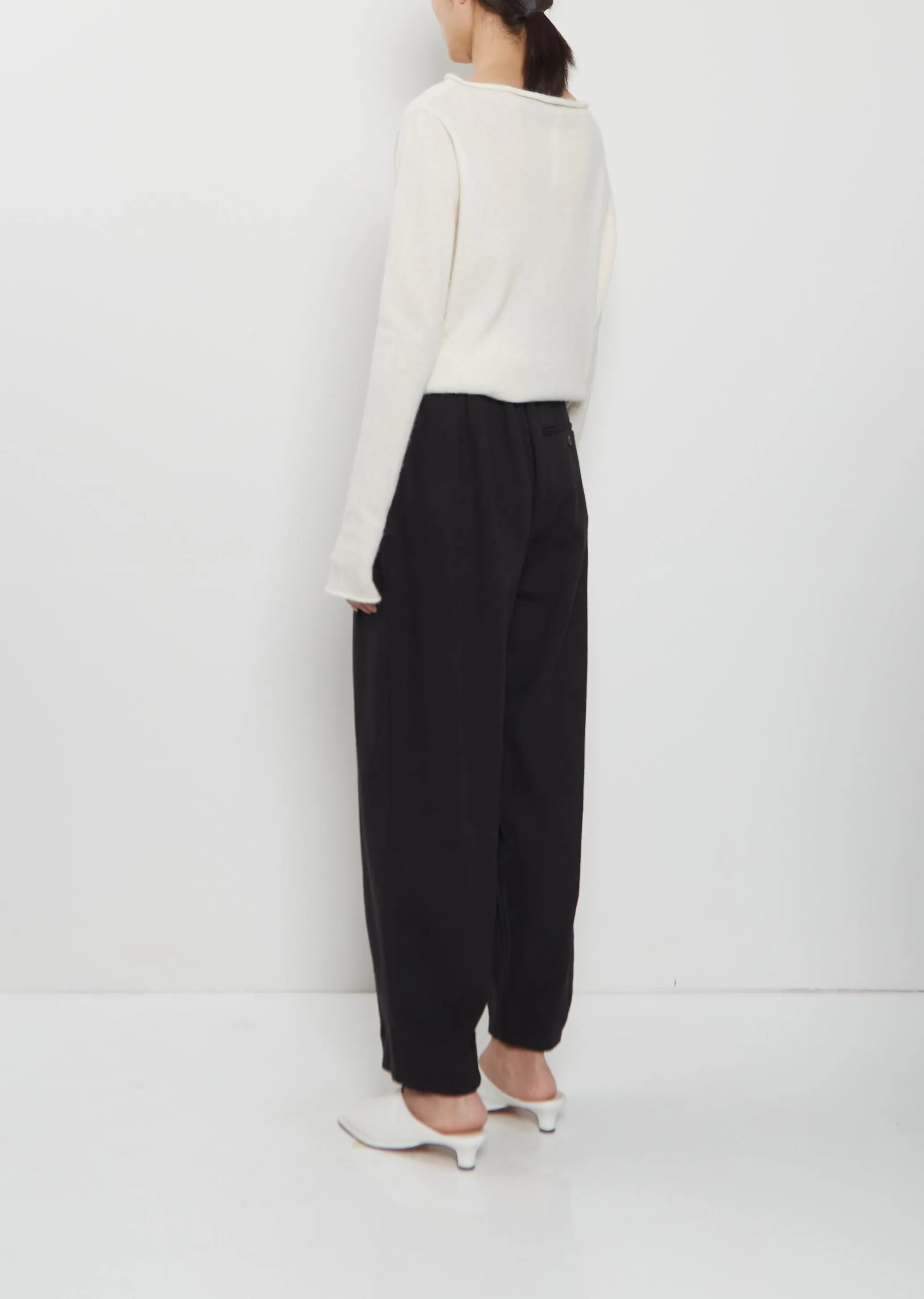 Matte Linen Cotton Pants sold by La Garconne product image thumbnail 3