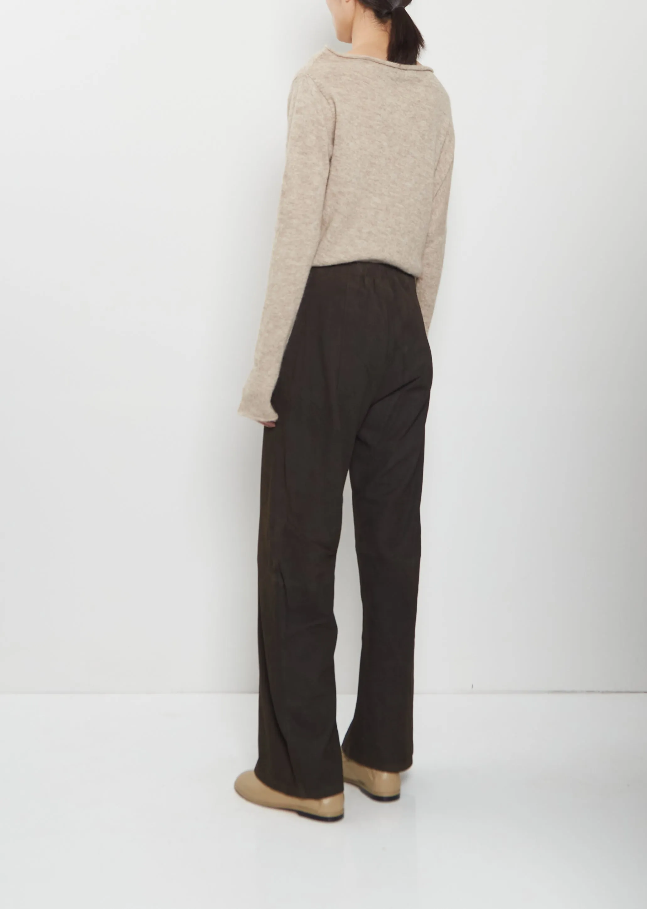 Suede Gallery Trouser sold by La Garconne product image thumbnail 3