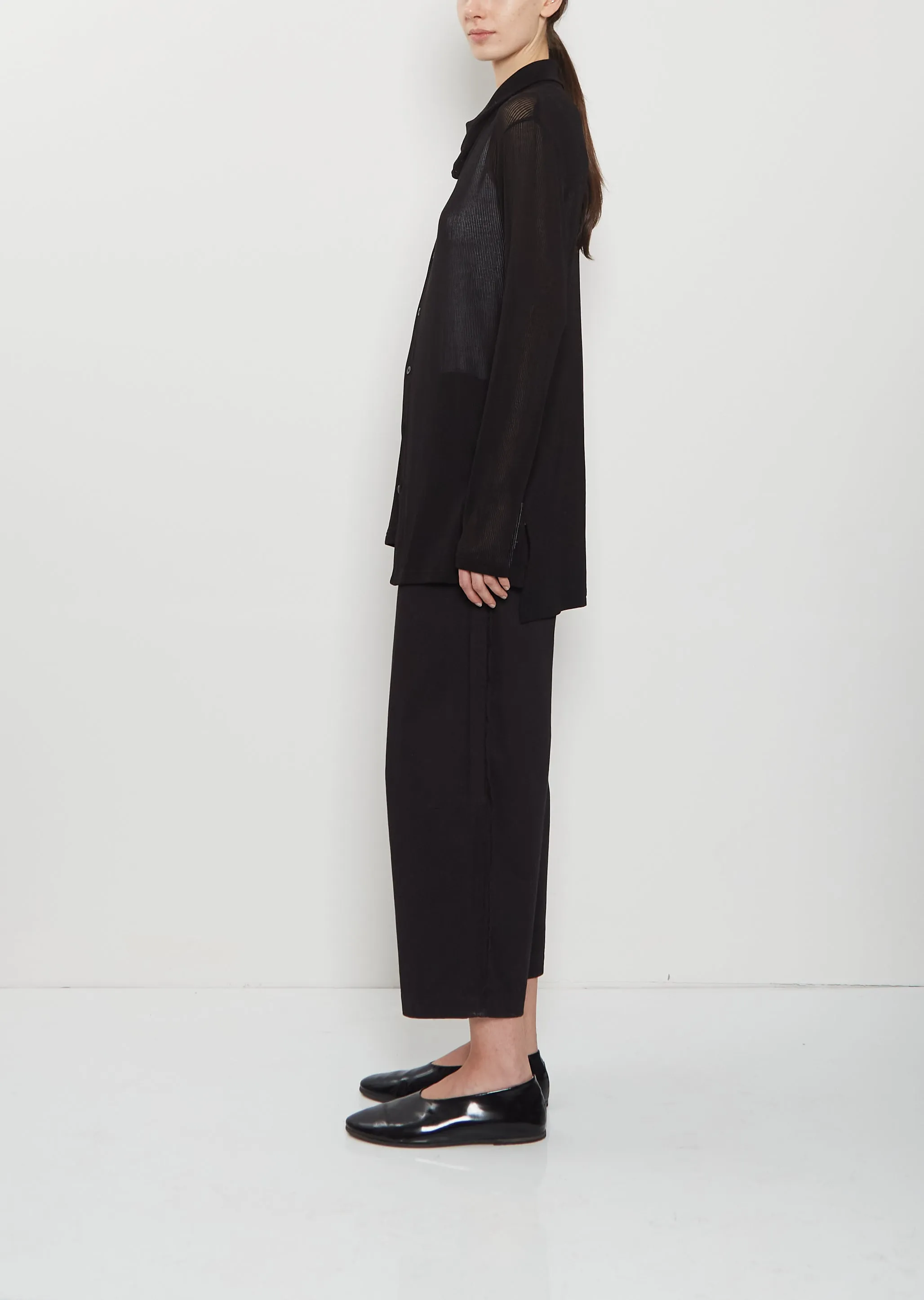 Asymmetric Cardigan with Collar sold by La Garconne product image thumbnail 2