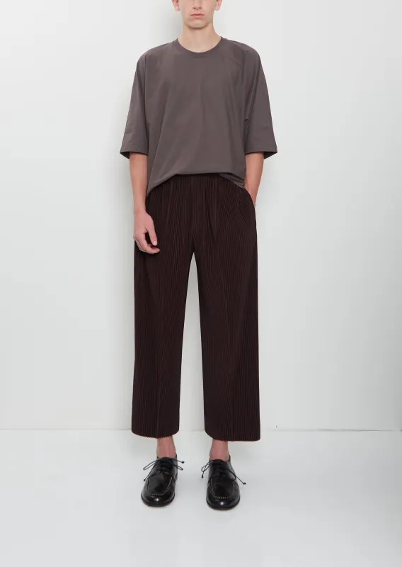 Straight Pleated Pants made by Issey Miyake