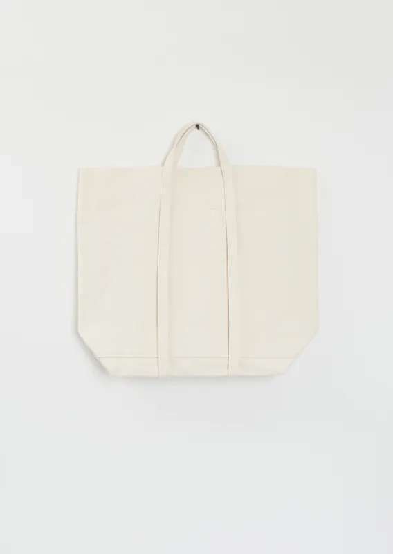 Washed Canvas 6 Pockets Tote, Tall sold by La Garconne