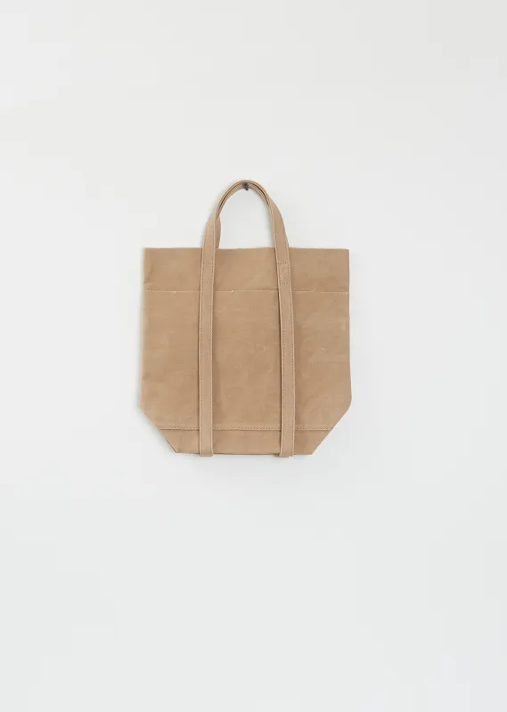 Washed Canvas 6 Pockets Tote, Tall Small sold by La Garconne