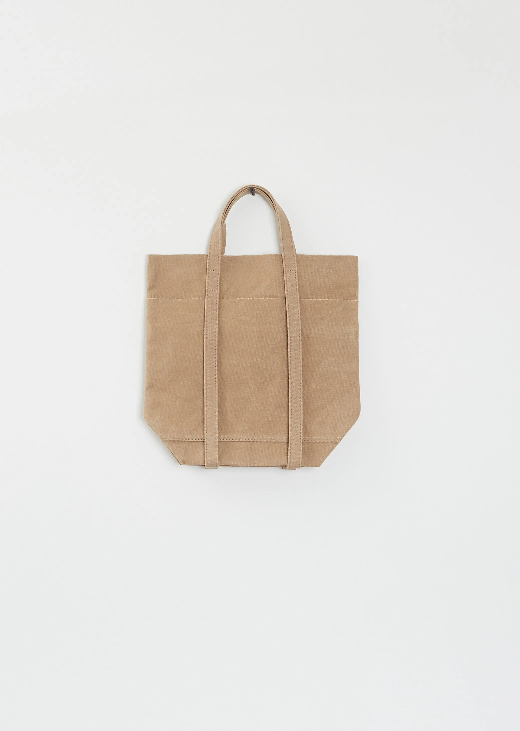 Washed Canvas 6 Pockets Tote, Tall Small sold by La Garconne