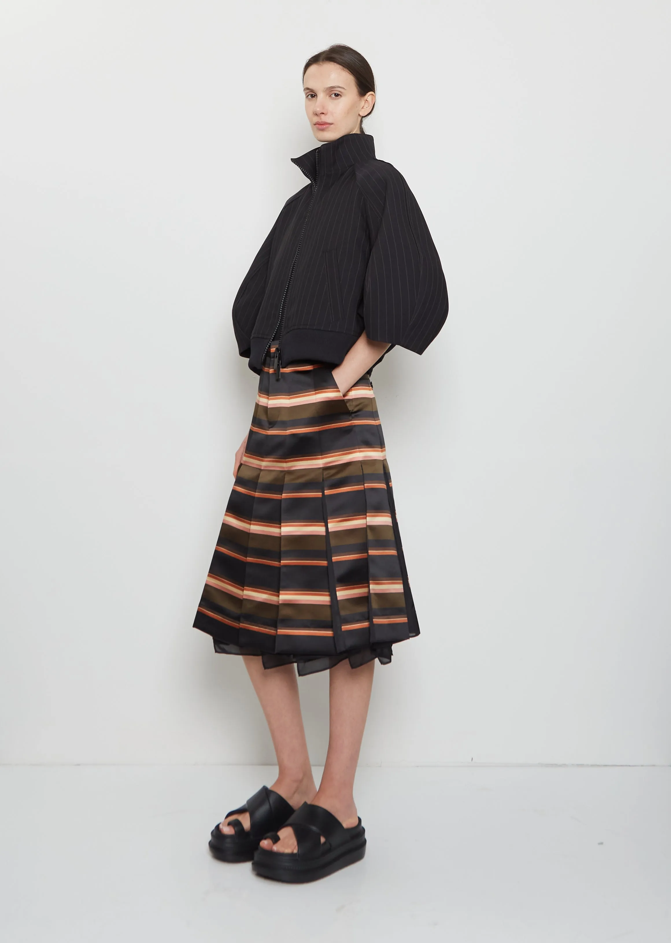 Matelasse Twill Blouson sold by La Garconne product image thumbnail 4