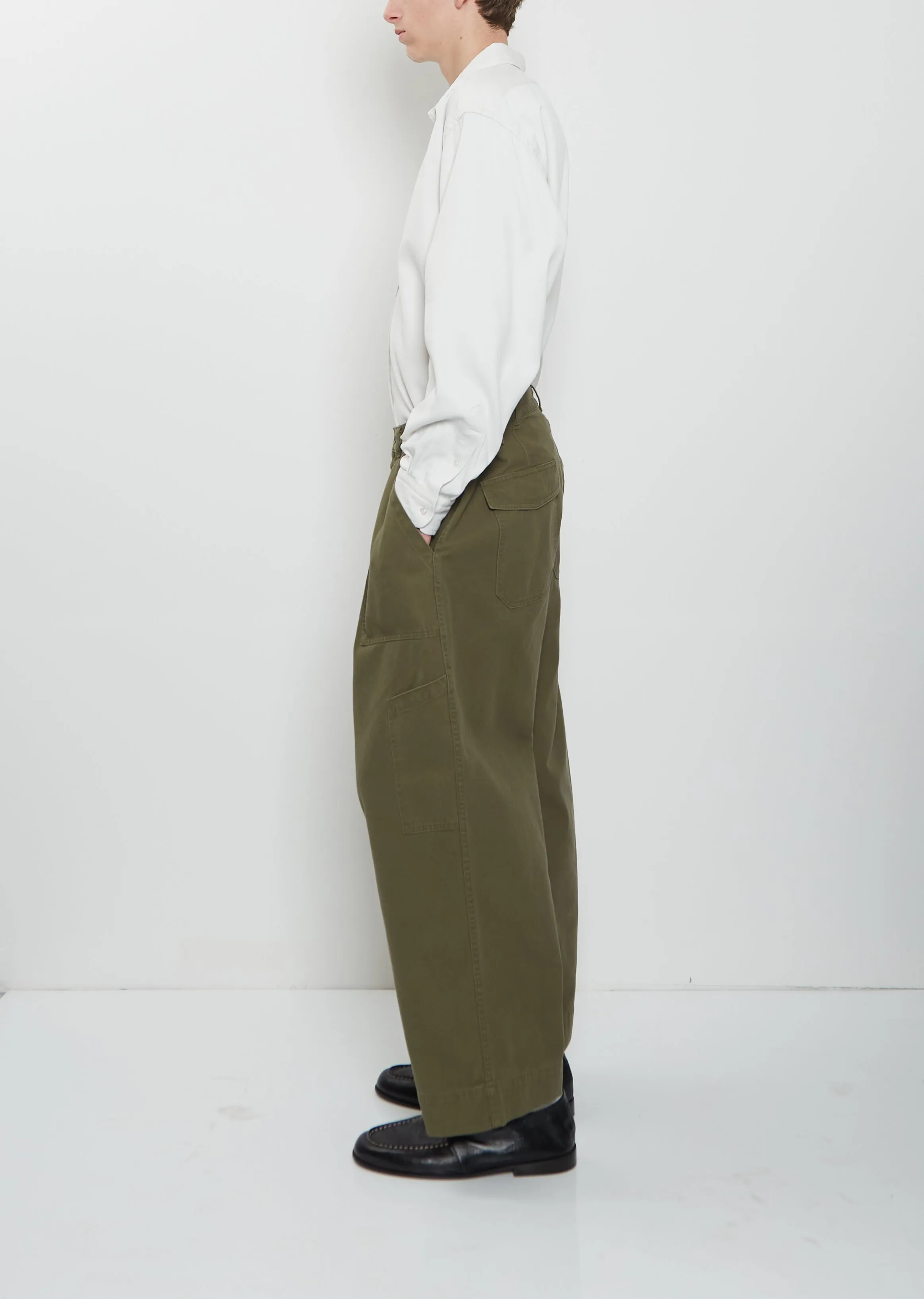 USAF Hemmed Cotton Pant sold by La Garconne product image thumbnail 2