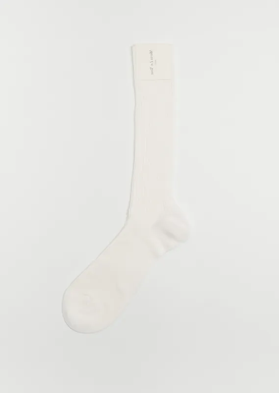 Bio Organic Cotton Socks — Off White sold by La Garconne