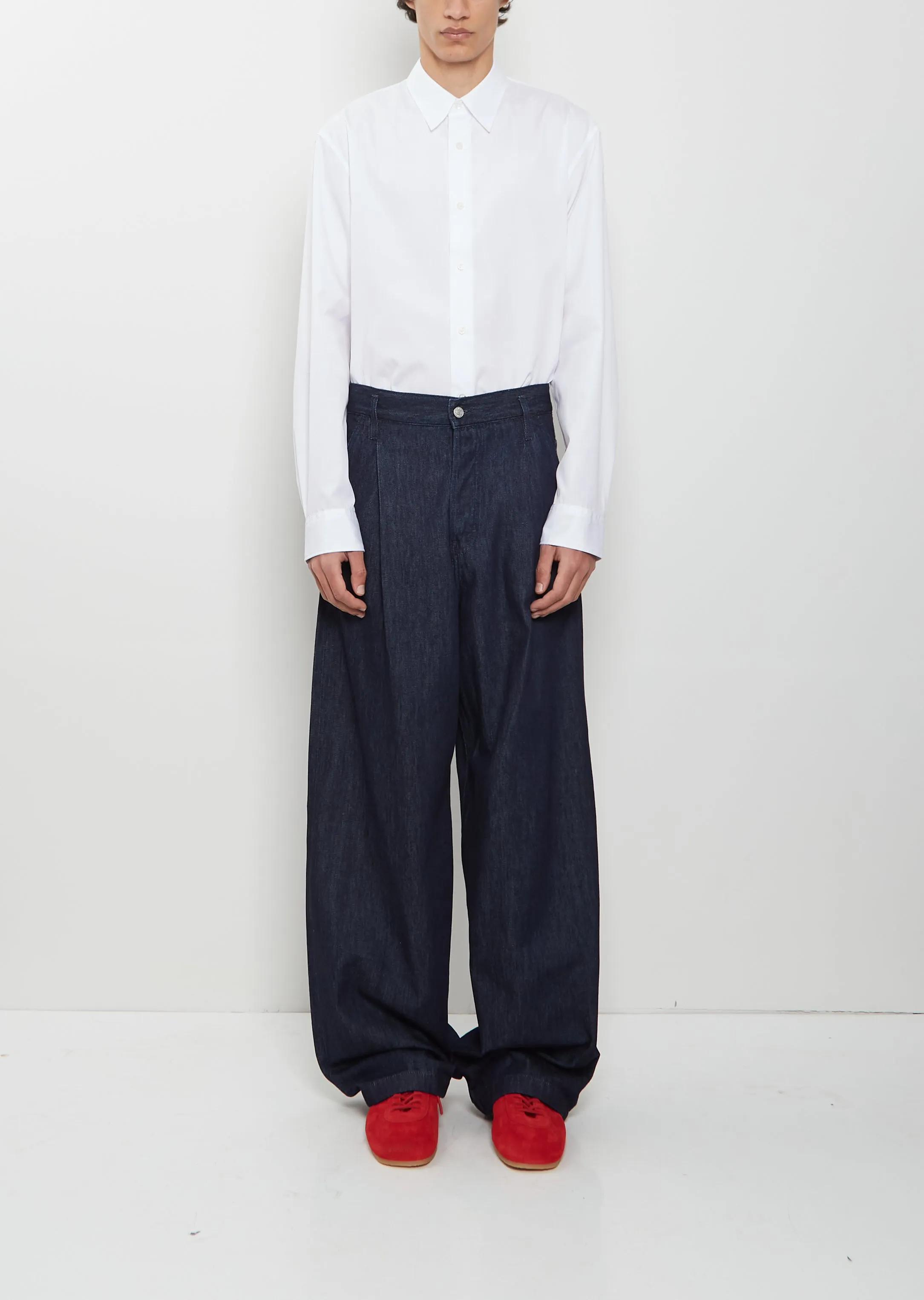 Penning Denim Pants sold by La Garconne