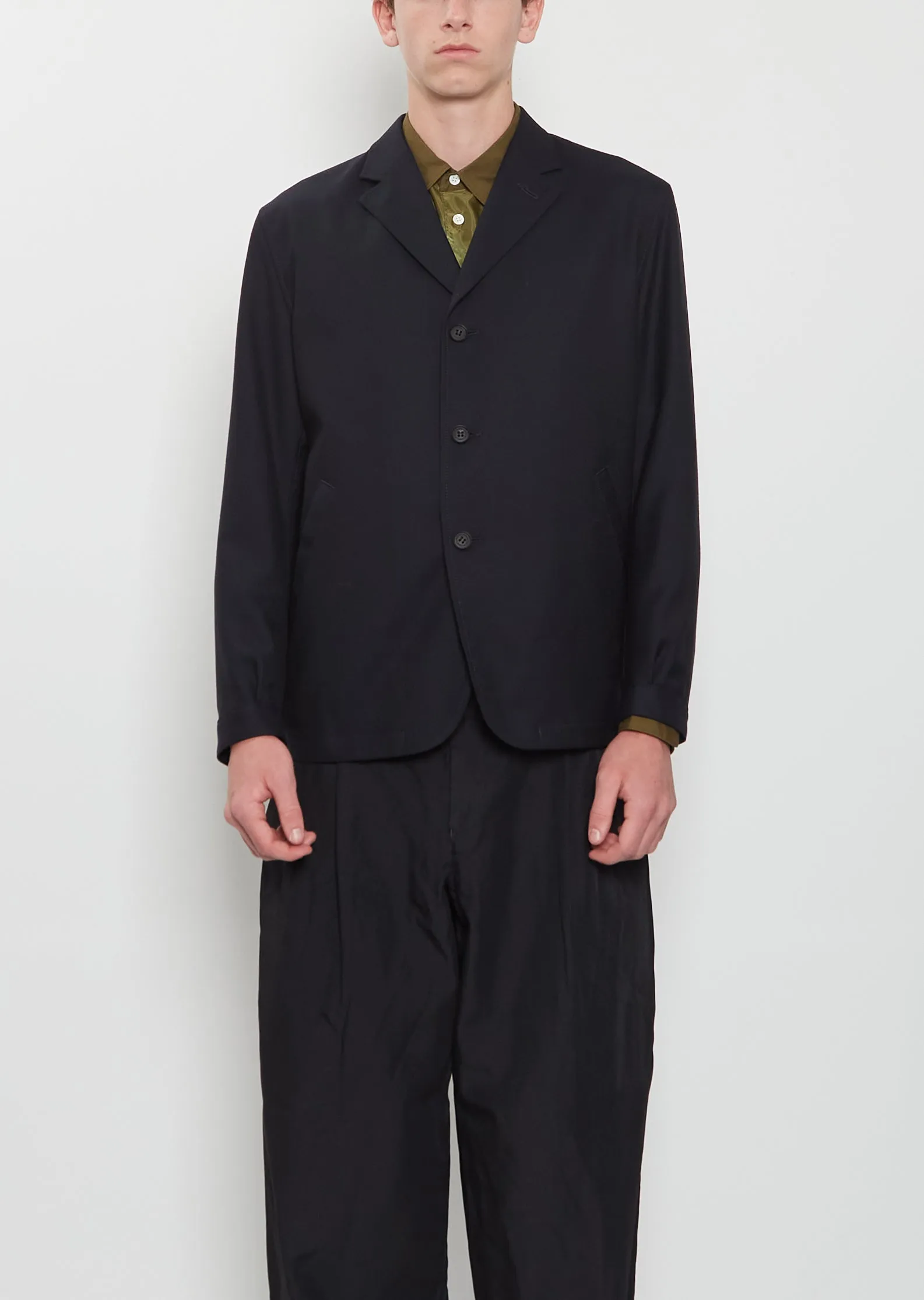 Notched Collar Blazer sold by La Garconne