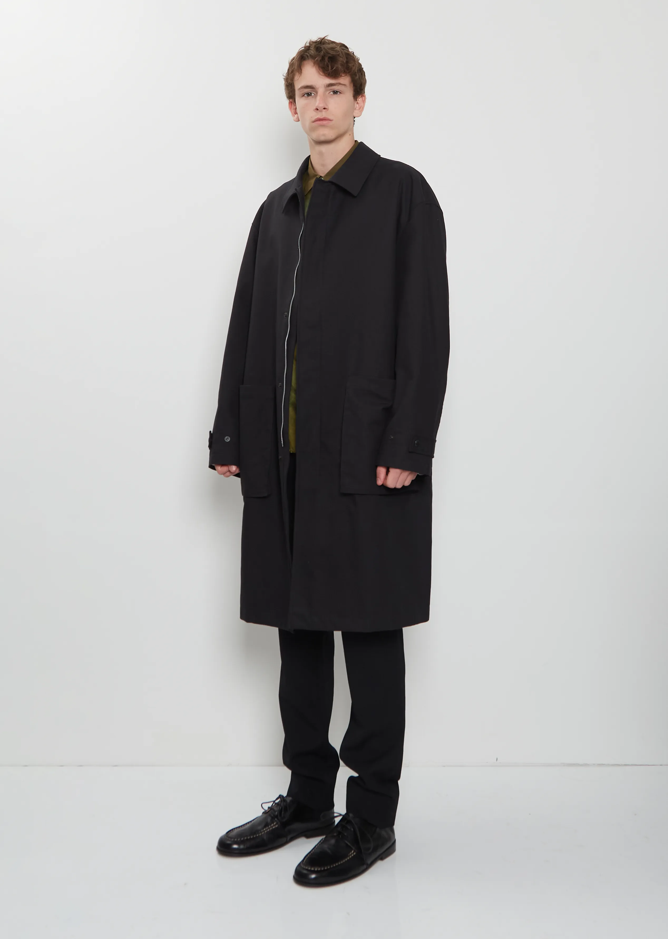 Cotton Trench Coat sold by La Garconne product image thumbnail 4